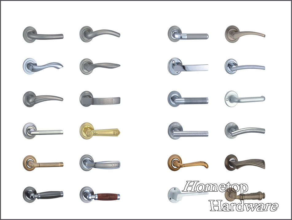 Aluminum Lever on rose 