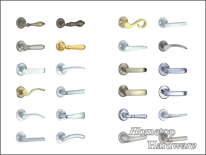 Aluminum Lever on rose