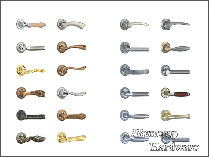 Aluminum Lever on rose