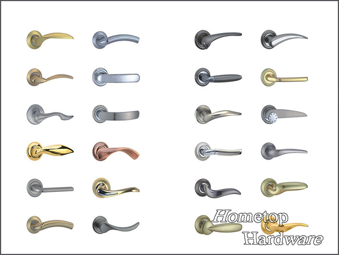 Aluminum Lever on rose