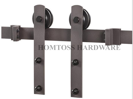 HT-B002 Normal size carbon steel barn door hardware