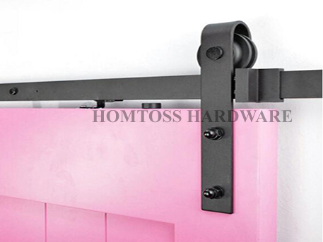 HT-B004 Normal size carbon steel barn door hardware