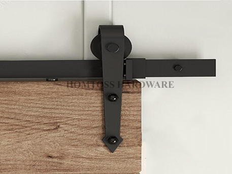 HT-B005 Normal size carbon steel barn door hardware