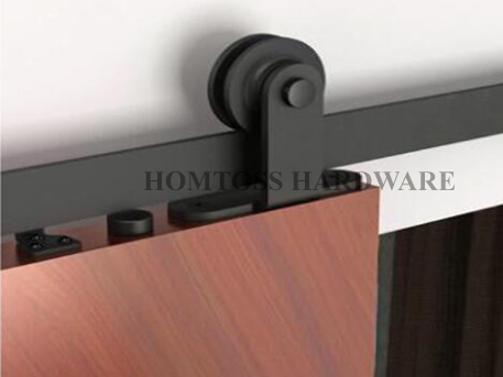 HT-B007 Normal size carbon steel barn door hardware