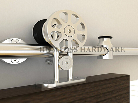 HT-C003 Normal size stainless steel barn door hardware