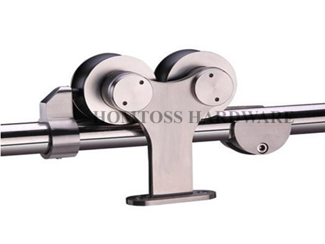 HT-C007 Normal size stainless steel barn door hardware