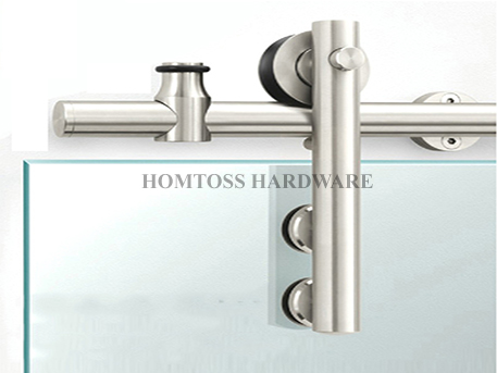 HT-C008 Normal size stainless steel barn door hardware